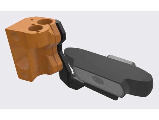 kamera binmek by g tasarım c920 web kamerası logitech kulp destek 3d print model - Mito3D
