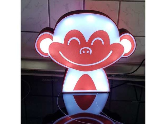 lampe singe led by timo opc 3d print model - Mito3D