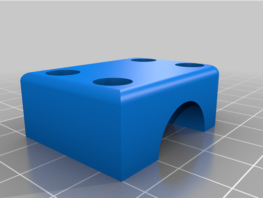 ender 4 bed brace brackets by askmurphy creality ender4 3d print model - Mito3D