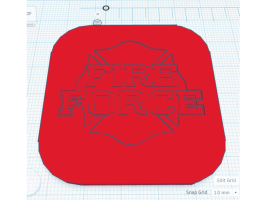 fire force base by wrightrabbit anime funko pop stand 3d print model - Mito3D