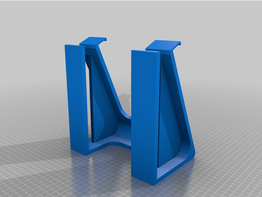 suporte not defteri dizüstü bilgisayar kulp destek by rohrigme ayakta durmak 3d print model - Mito3D