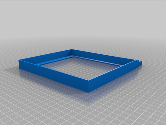 divoom pixoo minimal frame by victorpiella bookmark clock mark 3d print model - Mito3D