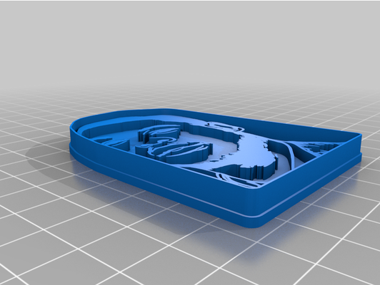 juan boyega galleta cortador by mallaurora 3d print model - Mito3D