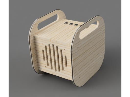 tonuino all in one láser cortador 6 5mm madera contrachapada by pingüino 3d print model - Mito3D