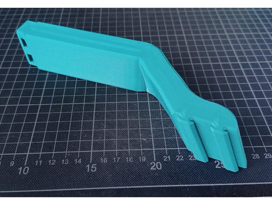 spool holder 12cm longer chep redesign by 3deeform filament long arm spoolarm 3d print model - Mito3D