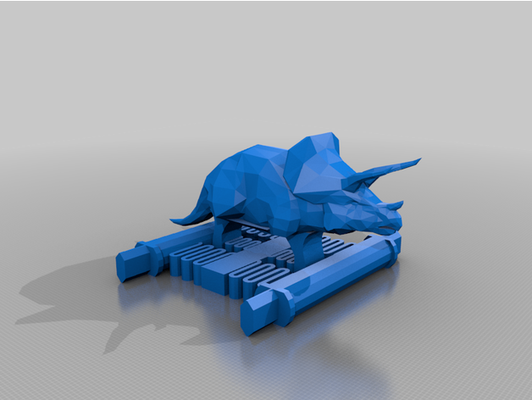 triceratruck by kfbest 3d print model - Mito3D