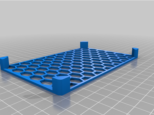 parametric sponge holder remix by elpeiretti kitchen 3d print model - Mito3D