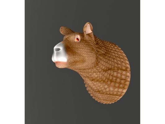 hayvan baş büst by atçı headmount avcılık ganimet binmek sci fi bilim kurgu bilimkurgu 3d print model - Mito3D