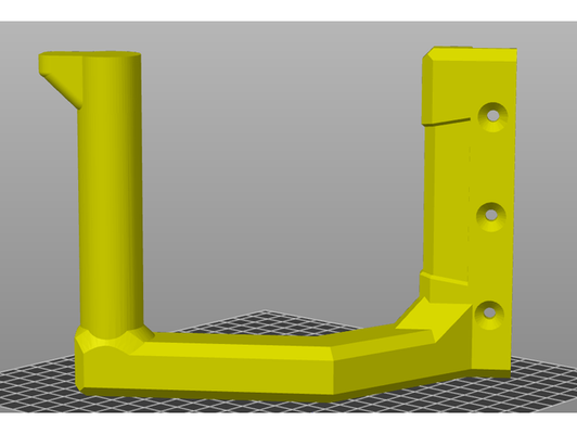 pinças 2040 2020 or prusa urso carretel suporte by briandregeril 3d print model - Mito3D