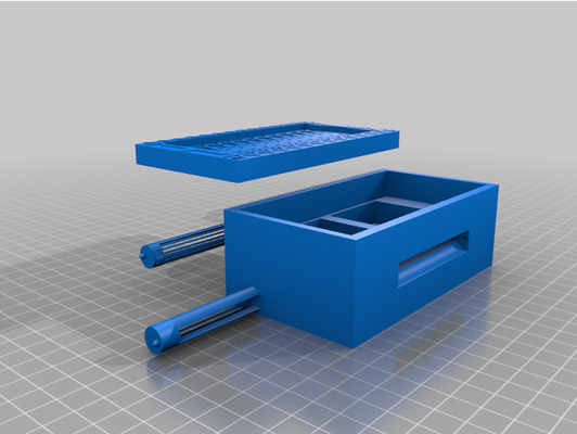 klein rotierend entlüften of luft reinigung system by neugierige eule belüftung 3d print model - Mito3D