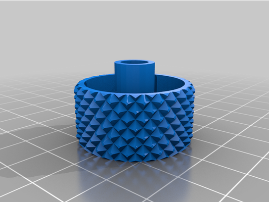anycubic liner knob fits by sarkon kossel 3d print model - Mito3D