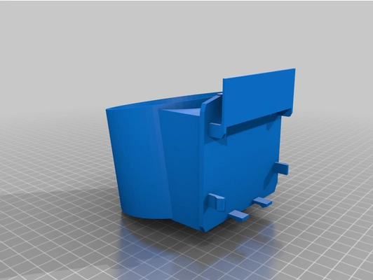 subaru impreza rückseite getränkehalter by teuflischer wichser tasse halter unterstützung 3d print model - Mito3D