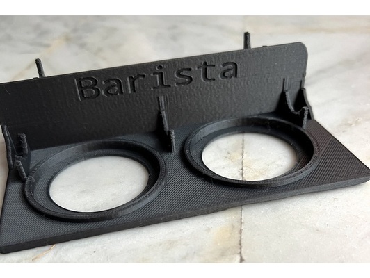 barista accessories holder by jipnb cafe 3d print model - Mito3D