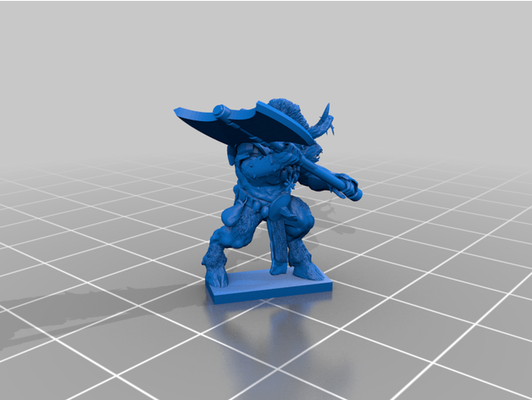 10mm minotaur karakterler counts as canavar krallıklar by js kasap genel kahraman savaş ustası devrim sihirbaz 3d print model - Mito3D