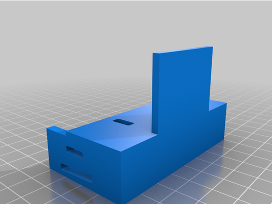 mst cfx trc bumper mount by creeper550 3d print model - Mito3D