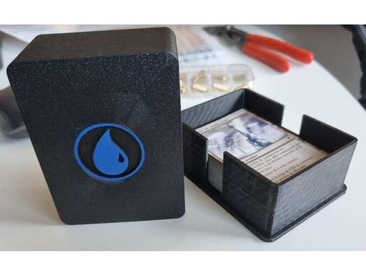 boite cubierta caja by tmconceptos tarjetas soporte mtg pokemon 3d print model - Mito3D
