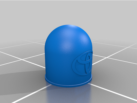 kappe anh ngerkupplung toyota by xintrón 3d print model - Mito3D