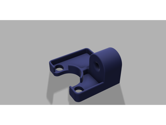 filament guider by cuillère 3d imprimante créalité ender 3 3d print model - Mito3D
