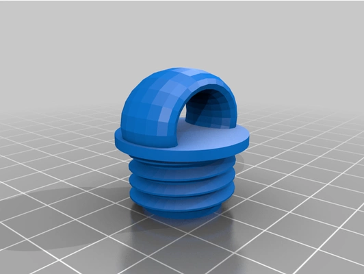 threaded plug rubber heating by andrew252010 3d print model - Mito3D