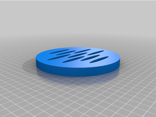 5 8 144mm drain cover by charleskmoore2 grate 3d print model - Mito3D