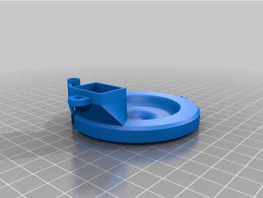 anycubic 4max pro 2 circular duct fan by limitium 3d print model - Mito3D