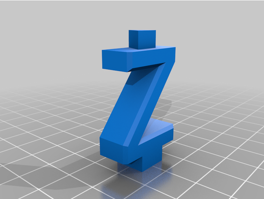 símbolo of z020 by 3d impressão 2022 rússia 3d print model - Mito3D