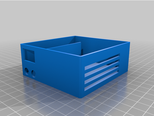caja conexiones by jmerinot 5v suministro fuente octoprint frambuesa pi 3d print model - Mito3D