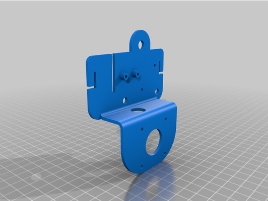 ender 5 gantry bracket direct drive by dirtywhiteboy 3d print model - Mito3D