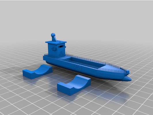 cargaison navire by rubenlekkerkerker cargo fret portuaire port 3d print model - Mito3D