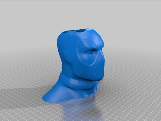 deadpool diş fırçası kulp destek by kdisk 3d print model - Mito3D