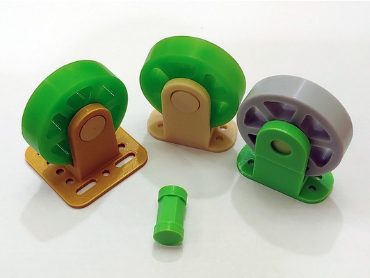 quick roller compliant wheel mount gobilda by rhindlelak ftc robotics 3d print model - Mito3D