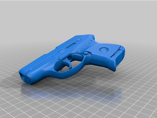 ruger lcp pistola by mslake760 arma fogo 3d print model - Mito3D