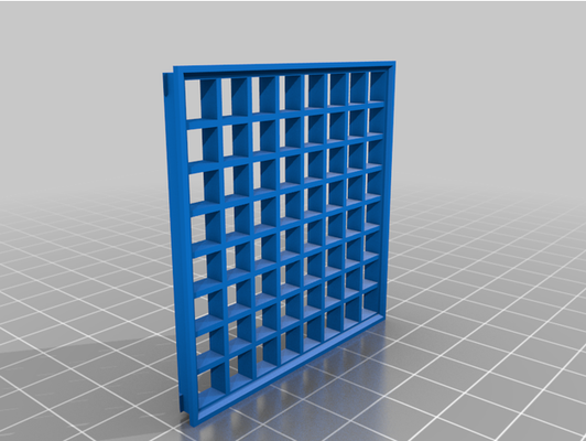 nintendo gamecube snap-in grid by dphirschler 3d print model - Mito3D