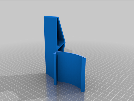 mobile phone mount carrier renault zoe phase2 2020- by schraeer holder 3d print model - Mito3D