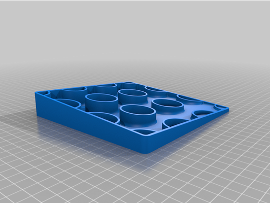 organizzatore by separare autodesk fusione 360 design scrivania piccolo parti conservazione vassoio 3d print model - Mito3D