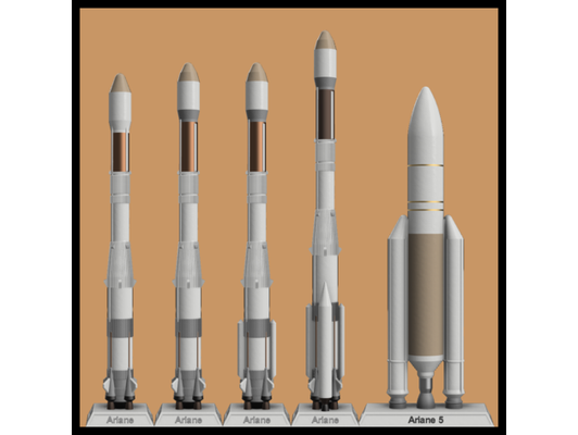 1 200 ariane aile by asparrish esa roket uzay 3d print model - Mito3D