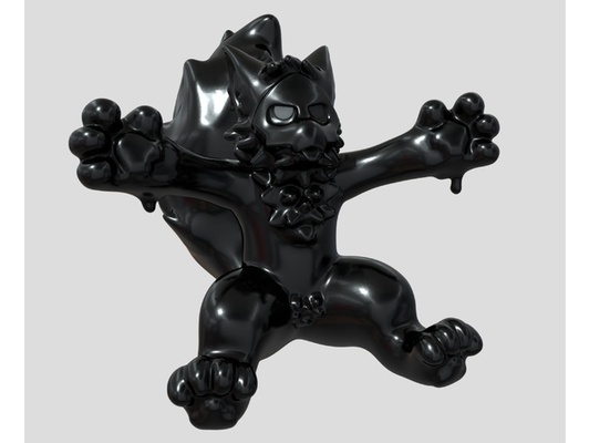 puro changed by dragirek furry goo gooey 3d print model - Mito3D