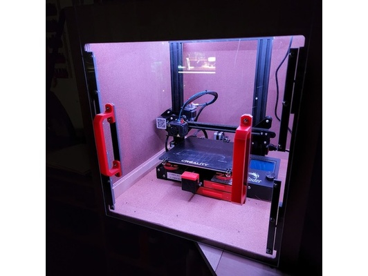 sollevamento tirare porta hardware by jbrockman525 3d stampante allegato parentesi 3d print model - Mito3D