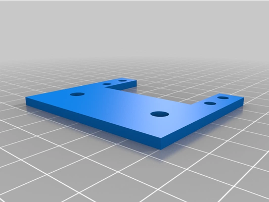 mg996r servo 3030 mount by necrodavid nozzle brush purge bucket rat rig ratrig vcore vcore3 v-core 3 3d print model - Mito3D