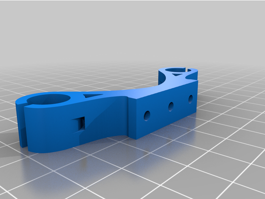 pegasus rail mount by mihirpatel 3d print model - Mito3D