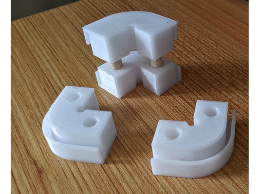 1 gurt klemme ecke no unterstützung by dimdizo 3d print model - Mito3D