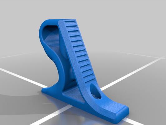 angular foregrip by globberlok arma fogo 3d print model - Mito3D