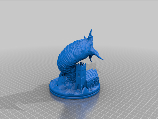 continuar of quiero by pomchop extraterrestre llamada cthulhu críptido dnd miniatura folklore monstruo yorkshire 3d print model - Mito3D