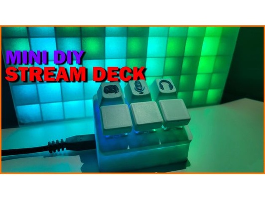 diy stream deck by falixe streamdeck 3d print model - Mito3D