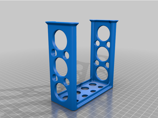 axial riss schock stand by abonnieren 3d print model - Mito3D
