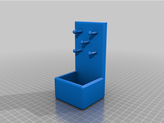 llave percha metal estantería by joyopoo 3d print model - Mito3D