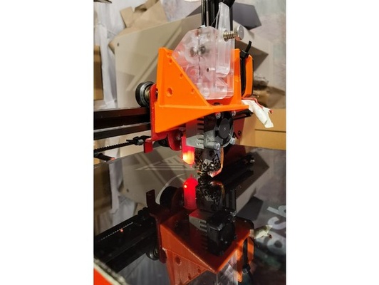 tevo flash bmg style dual gear direct extruder mount by universalist 3d print model - Mito3D