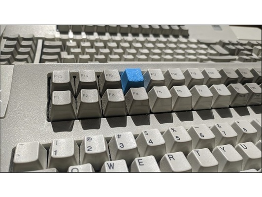 an ibm model m klavye tuşu i̇şler by kapının anahtar şapka tuş takımı 3d print model - Mito3D