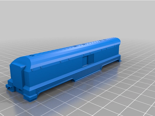 snowpiercer 3rd classe carico macchina by suprs8n n scala treno 3d print model - Mito3D