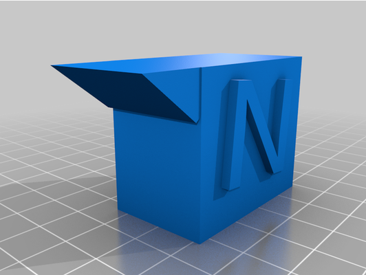 nitro type logo by dusty1222 3d print model - Mito3D